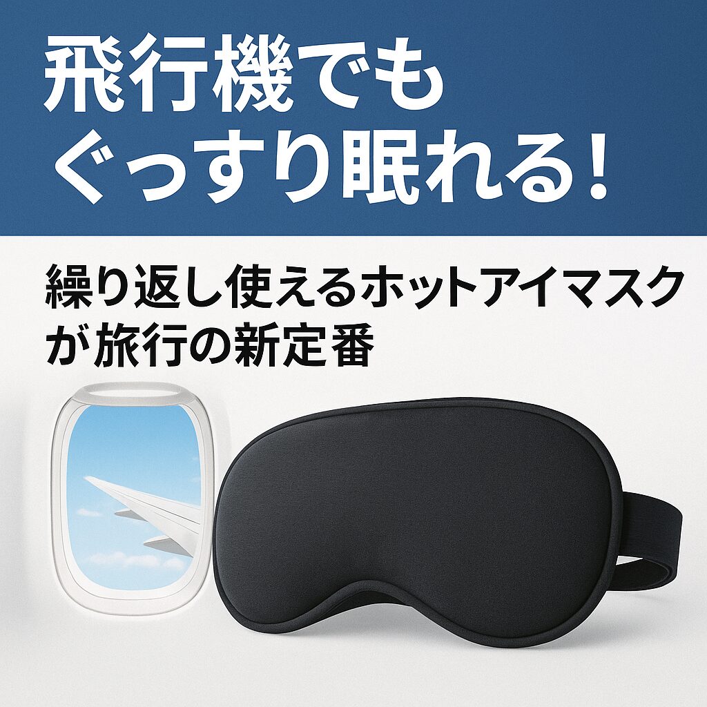 アイマスク　飛行機